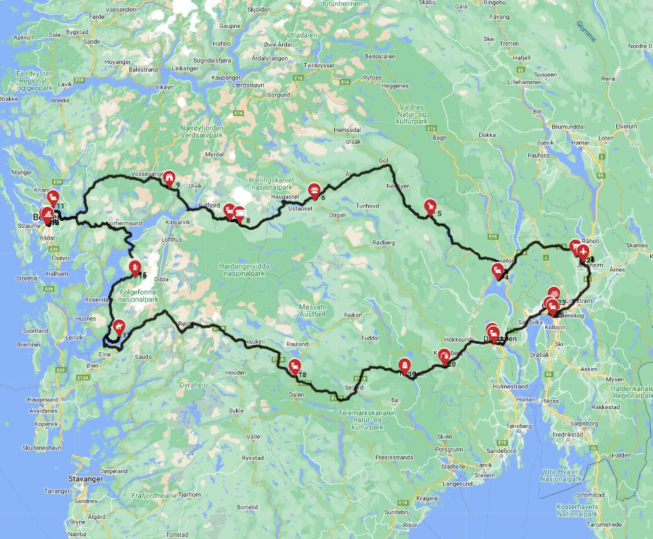 Oslo Roundtrip - Fjord Explorer
